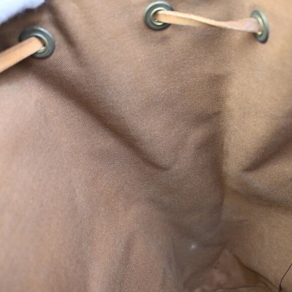 LOUIS VUITTON Montsouris GM Backpack Bag Monogram Leather Brown - Picture 9 of 14
